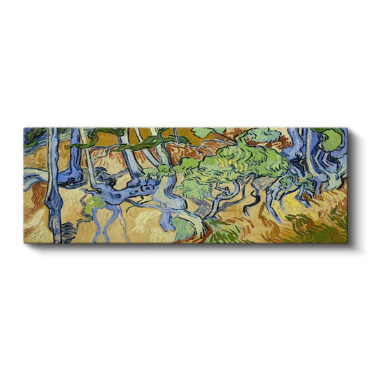 Vincent van Gogh - Ağaç Kökleri Kanvas Tablo