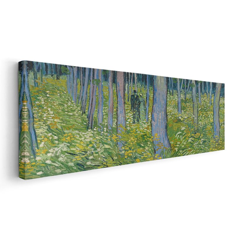 Vincent van Gogh - Orman Altı Kanvas Tablo