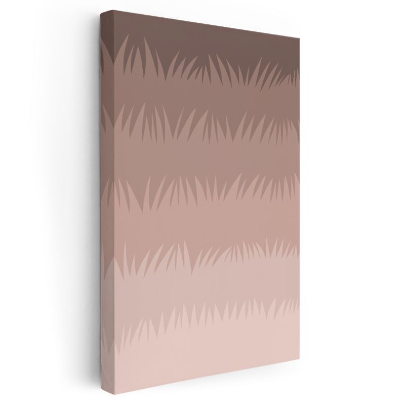 Toprak Deseni - Minimalist Gradyan Doku Kanvas Tablo