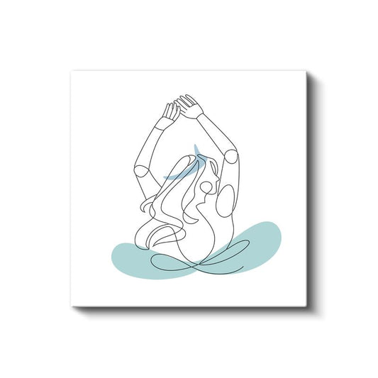 Ruhsal Dans - Özgürlük İfadesi Kanvas Tablo