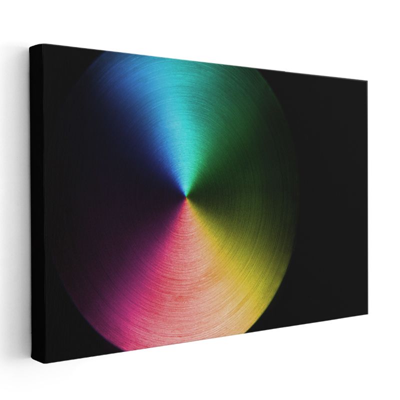 Kromatik Daire - Gökkuşağı Renk Spektrumu Kanvas Tablo