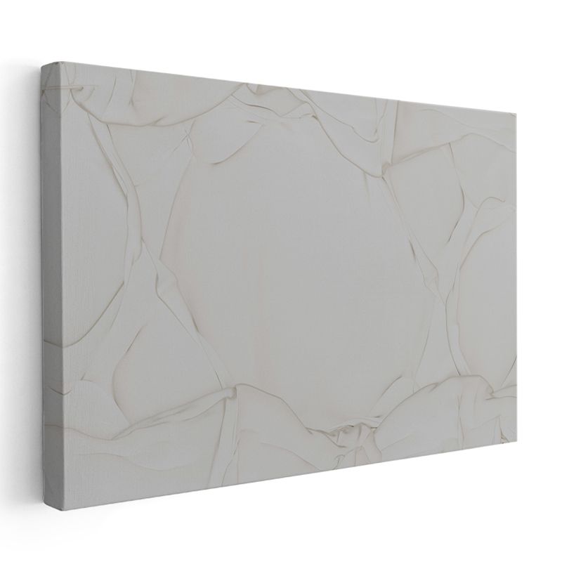 Minimalist Çizgiler - İnce Çatlak Desenleri Soyut Kanvas Tablo