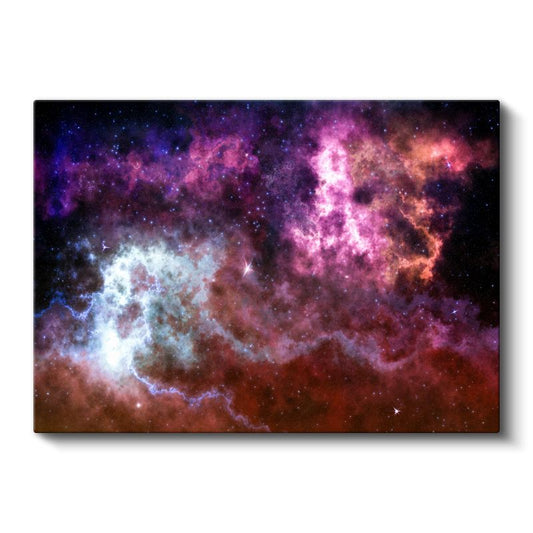 Kozmik Nebula - Galaktik Fantezi Soyut Kanvas Tablo