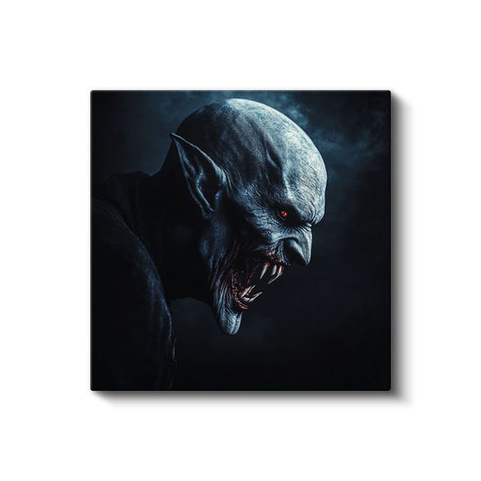 Karanlığın Yüzü - Gece Kabuslarının Tezahürü Kanvas Tablo