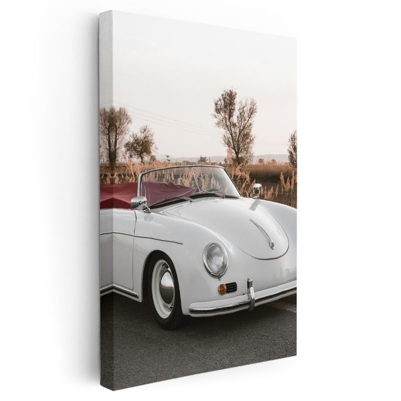 Porsche 356 Speedster - Klasik Cabrio Zarafeti Kanvas Tablo
