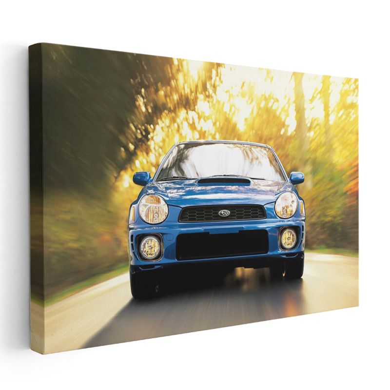 Subaru Impreza WRX STI - Ralli Efsanesi Kanvas Tablo