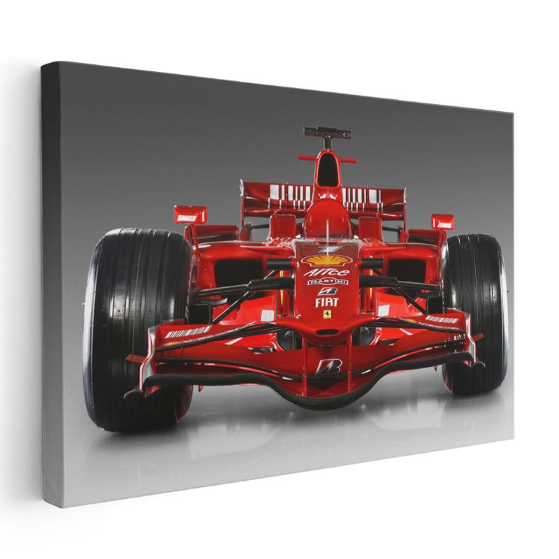 Ferrari F1 - Kırmızı Yarış Otomobili Kanvas Tablo