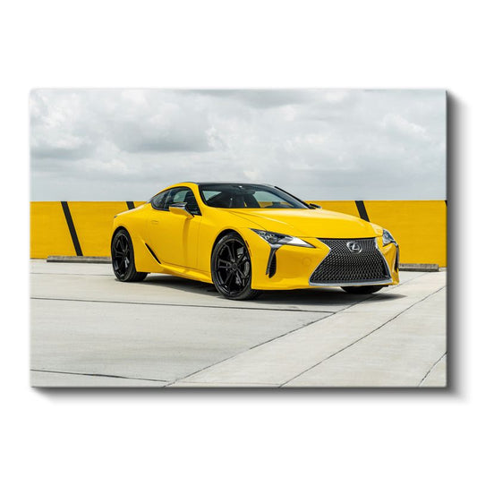 Lexus LC500 - Japon Lüks Spor Coupe Kanvas Tablo