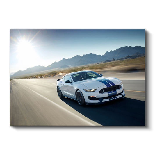 Ford Mustang Shelby GT350 - Amerikan Spor Otomobil İkonu Kanvas Tablo