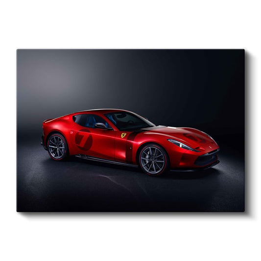 Ferrari Roma - Kırmızı İtalyan Grand Tourer Kanvas Tablo