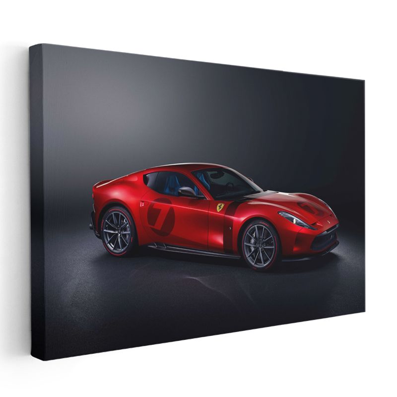 Ferrari Roma - Kırmızı İtalyan Grand Tourer Kanvas Tablo