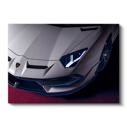 Lamborghini Aventador - Ön Tasarım Detayları Kanvas Tablo