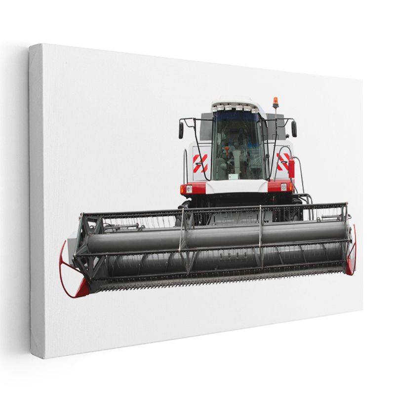 Biçerdöver - Modern Tarım Makinesi Kanvas Tablo