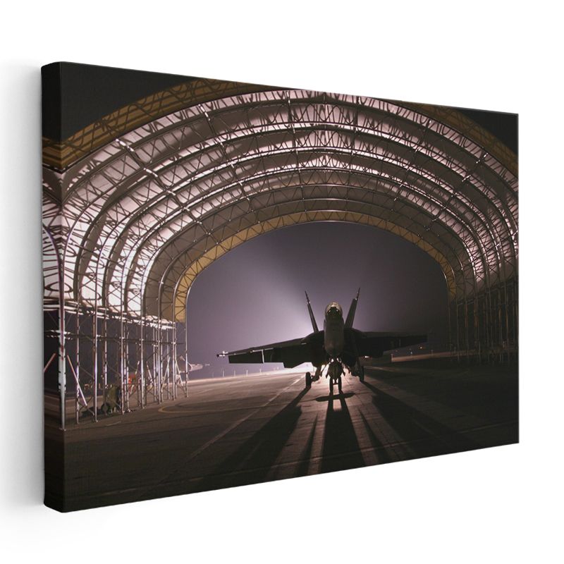 F/A-18 Süper Hornet - Askeri Savaş Uçağı Kanvas Tablo