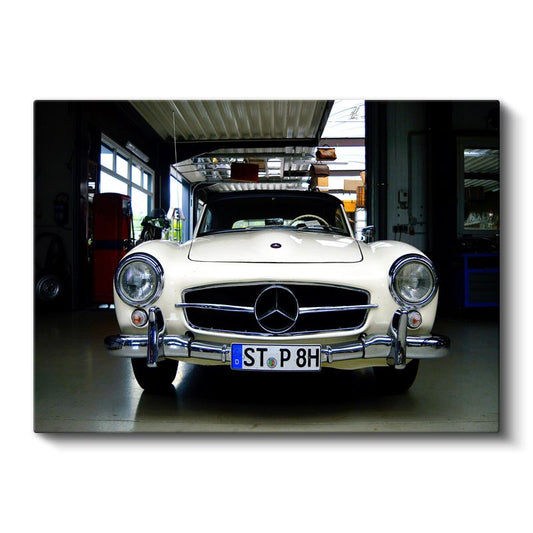 Mercedes Klasik - Zarif Alman Mühendisliği Kanvas Tablo
