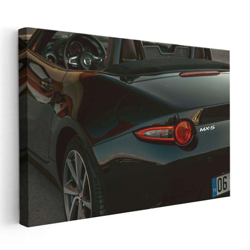 Mazda MX-5 Roadster - Sportif Japon Otomobili Kanvas Tablo