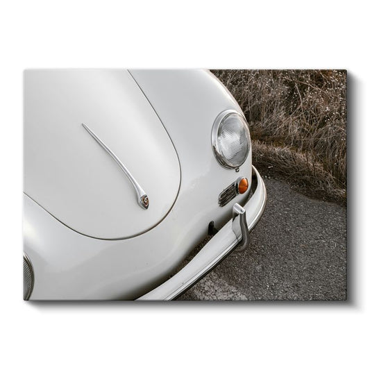 Porsche 356 - Klasik Spor Otomobil Detayı Kanvas Tablo
