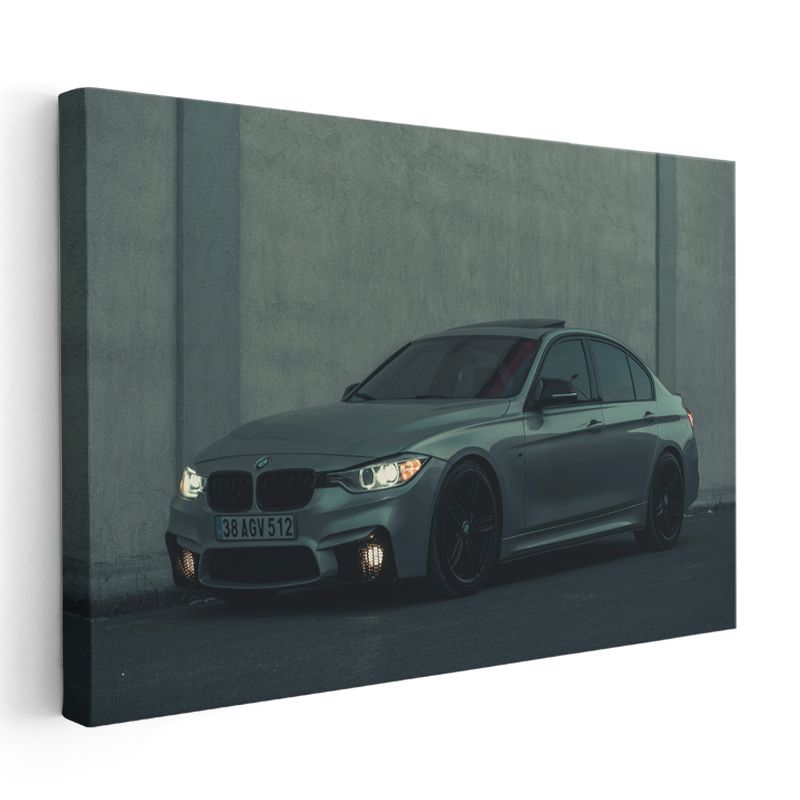 BMW M3 - Modern Spor Sedan Kanvas Tablo