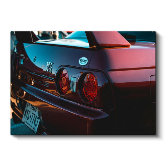 Nissan Skyline GTR - Klasik Japon Spor Otomobili Kanvas Tablo