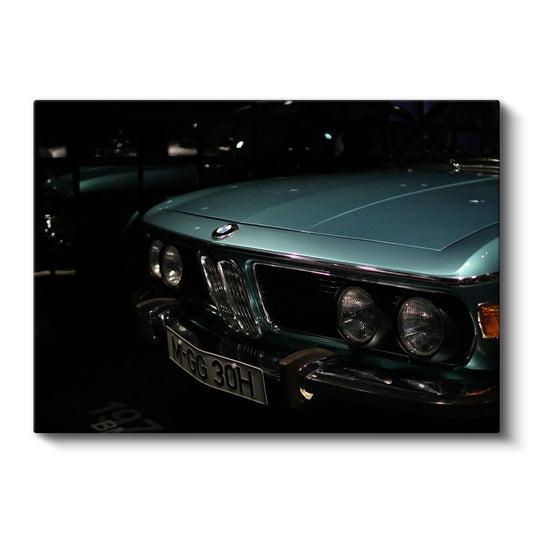 BMW E9 Ön Görünüm - Klasik Alman Coupe'sinin Zarafeti Kanvas Tablo