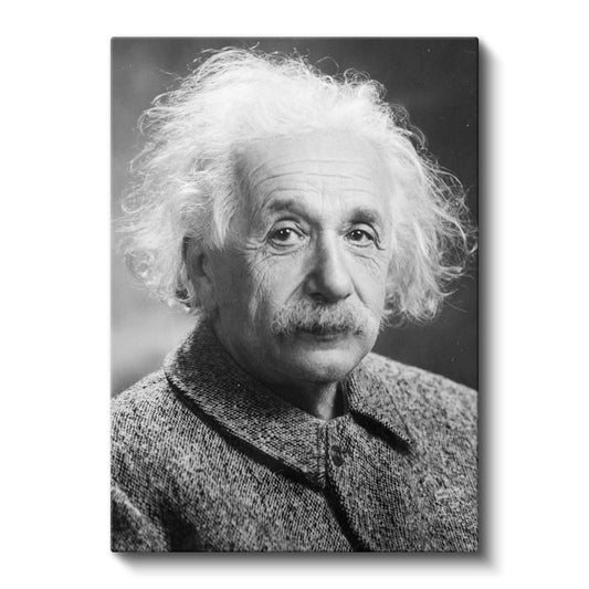 Albert Einstein - Deha Fizikçi Portresi Kanvas Tablo