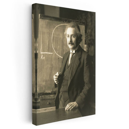Albert Einstein - Genç Profesör Yılları Kanvas Tablo