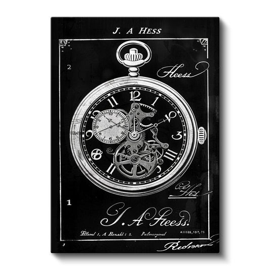 Cep Saati - Mekanik Zaman Ölçer Kanvas Tablo