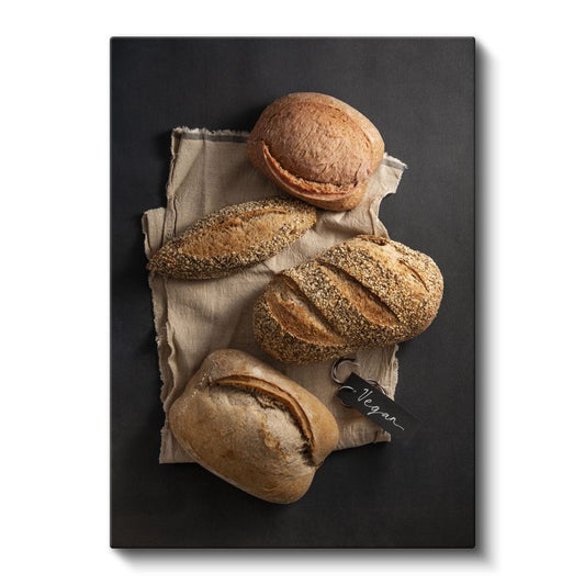 Artisan Ekmekler - El Yapımı Fırın Ürünleri Koleksiyonu Kanvas Tablo