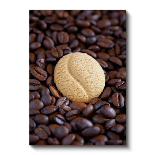 Kahve Bisküvisi - Çekirdekler Arasında Lezzet Kanvas Tablo