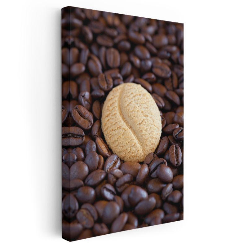Kahve Bisküvisi - Çekirdekler Arasında Lezzet Kanvas Tablo