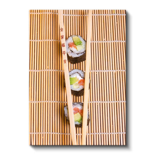 Japon Lezzeti - Sushi Ruloları Kanvas Tablo