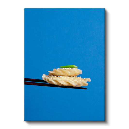 Japon Mutfağı - Çubuklarla Sunulan Suşi Sanatı Kanvas Tablo