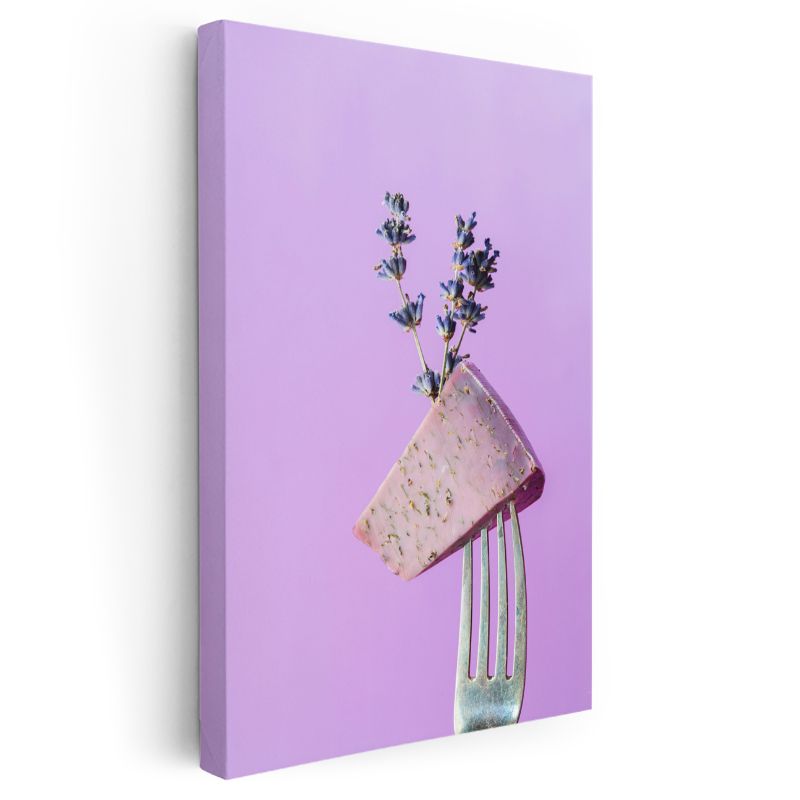 Lavanta Peynir - Aromatik Gastronomi Kanvas Tablo