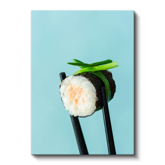 Sushi Rulosu - Japon Mutfağı Esintisi Kanvas Tablo