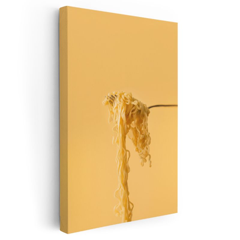 Altın Erişte - Lezzetin Dansı Kanvas Tablo