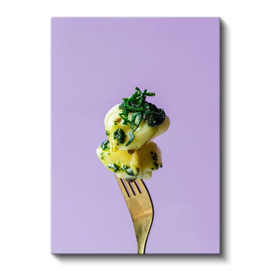 Kremalı Patates - Otlar ile Süslenmiş Gurme Lezzet Kanvas Tablo