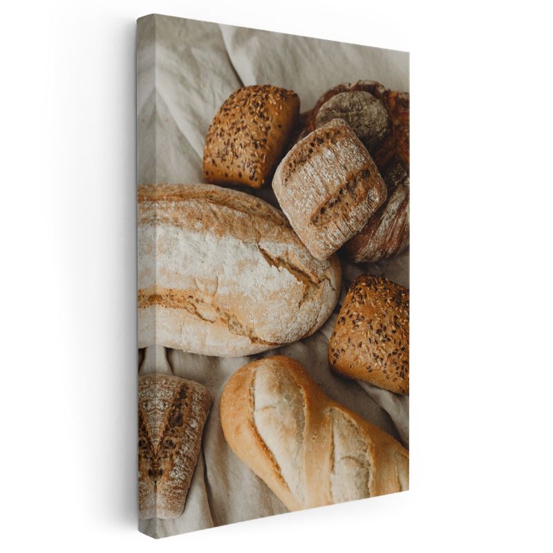 Artisan Ekmekler - El Yapımı Fırın Lezzetleri Kanvas Tablo