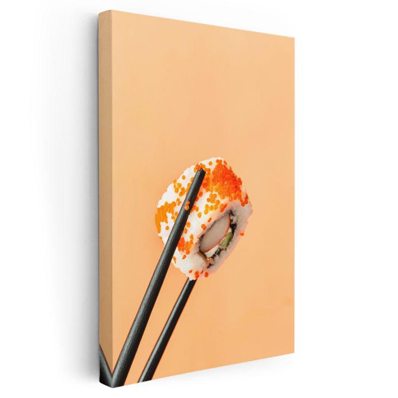 Sushi Sanatı - Çubukla Tutulan Lezzet Kanvas Tablo