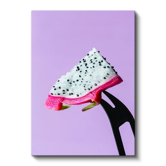Ejder Meyvesi - Egzotik Dilim Sunumu Kanvas Tablo