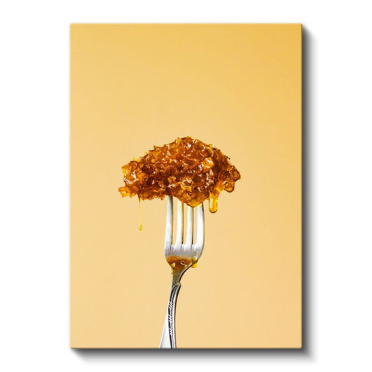 Altın Bal Peteği - Damlayan Tatlı Lezzet Kanvas Tablo