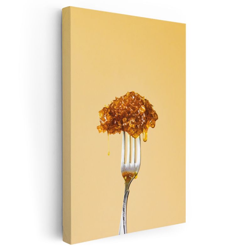 Altın Bal Peteği - Damlayan Tatlı Lezzet Kanvas Tablo