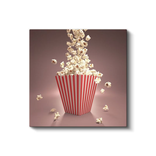 Patlayan Mısırlar - Eğlence Zamanı Kanvas Tablo