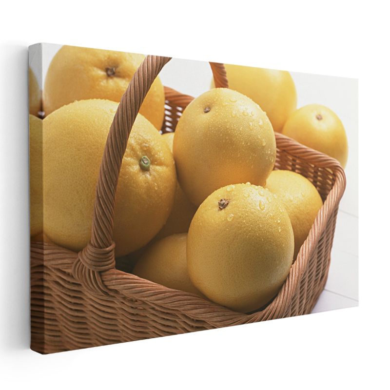 Portakal Sepeti - Tatlı Turunçgiller Kanvas Tablo