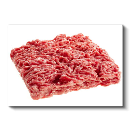 Taze Kıyma - Mutfağın Vazgeçilmez Malzemesi Kanvas Tablo