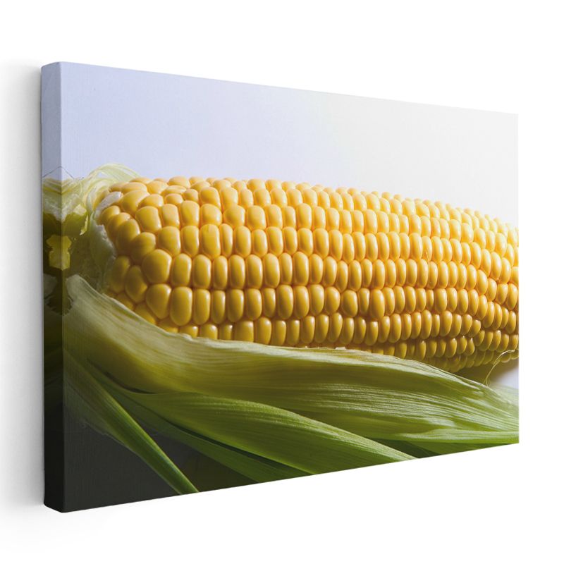 Taze Mısır - Doğanın Sarı Mücevheri Kanvas Tablo