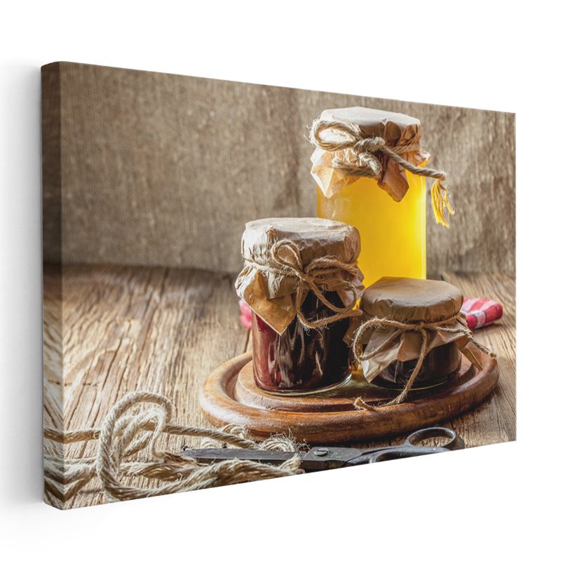 El Yapımı Reçeller - Geleneksel Tatlar Koleksiyonu Kanvas Tablo