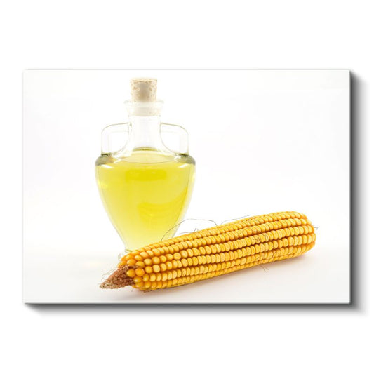 Mısır Yağı ve Koçan - Doğal Mutfak İkilisi Kanvas Tablo