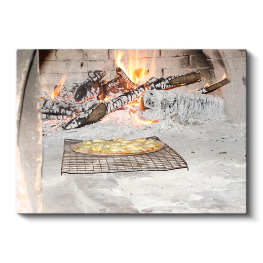 Taş Fırın Pizza - Geleneksel İtalyan Lezzeti Kanvas Tablo