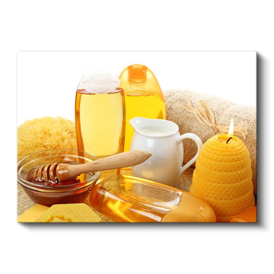 Bal Koleksiyonu - Doğal Tatlandırıcılar Kanvas Tablo