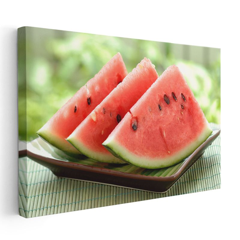 Karpuz Dilimleri - Yaz Ferahlığı Kanvas Tablo